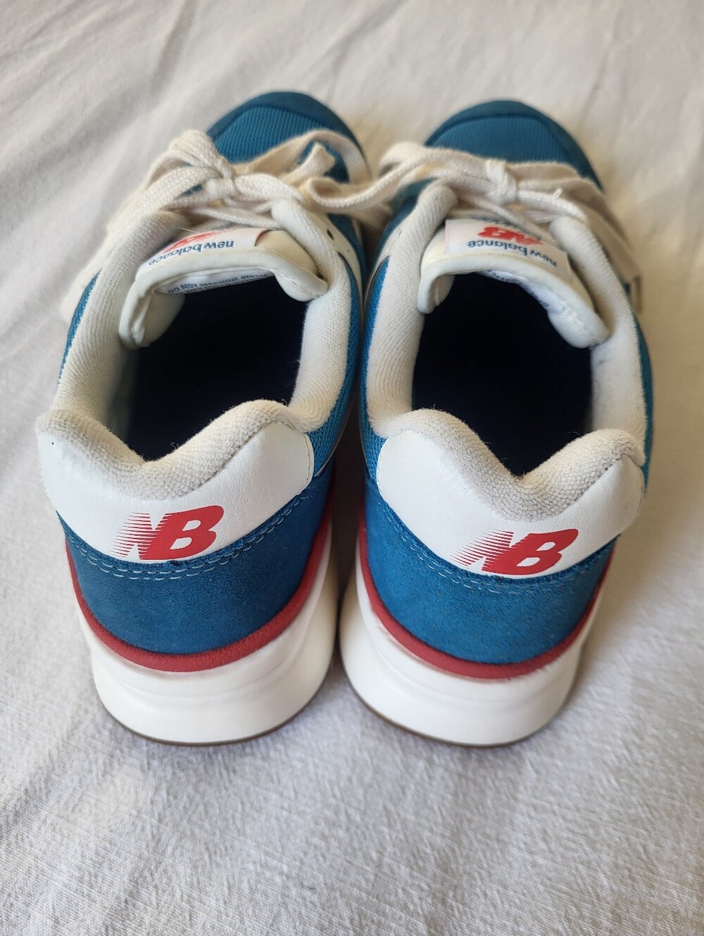 New Balance 997H Vintage Pack Light Rogue Wave Blue Suede Sneaker Sz 8.5 - Picture 5 of 12